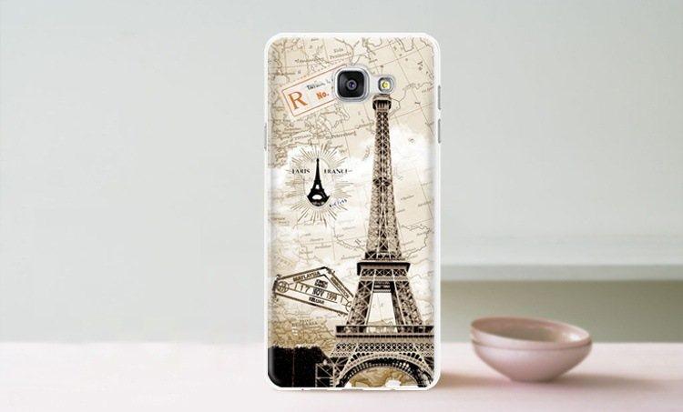 Чохол-накладка TPU Image Eiffel Tower для Samsung Galaxy A5 2016/A510