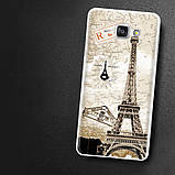 Чохол-накладка TPU Image Eiffel Tower для Samsung Galaxy A5 2016/A510, фото 3