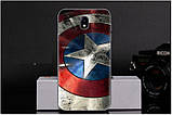 Чохол-накладка TPU Image Captain America для Samsung Galaxy J5 2017/J530, фото 3