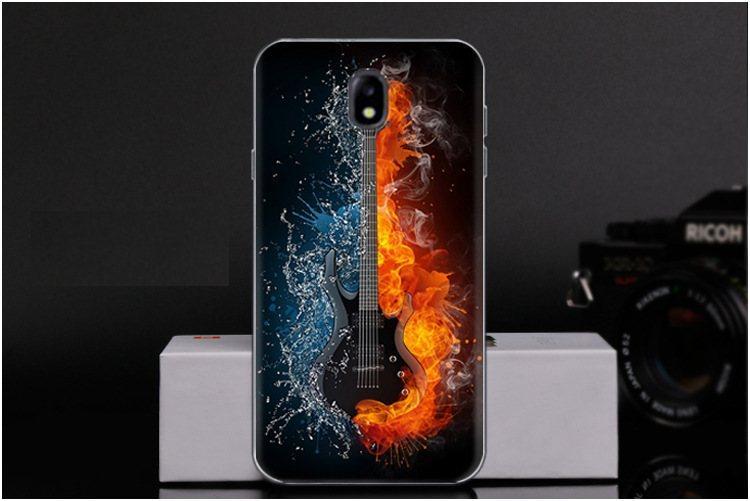 Чехол-накладка TPU Image Guitar для Samsung Galaxy J7 2017/J730