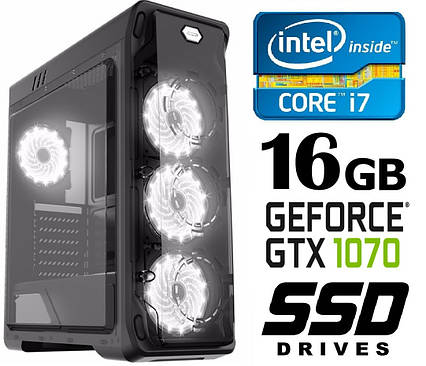 Персональний комп'ютер Supreme-PRO Core i7-10700F / SSD_120Gb / 16Gb_DDR4 / 1000Gb / GTX1660_6Gb_DDR5, фото 1