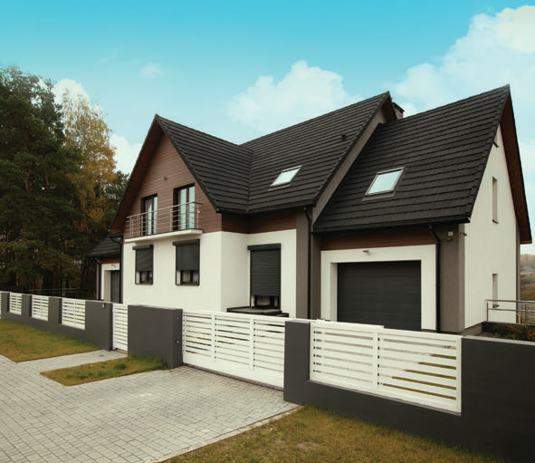 Екструдовані ролети Alutech AER44m/S 2000х1800 з накладним монтажем і пружинно-інерційним механізмом