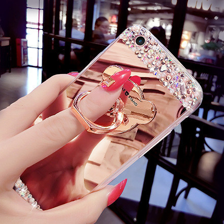 Чохол-накладка TPU Luxury Bear rose gold для Samsung Galaxy S8 (G950)