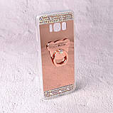 Чохол-накладка TPU Luxury Bear rose gold для Samsung Galaxy S8 (G950), фото 2