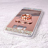 Чохол-накладка TPU Luxury Bear rose gold для Samsung Galaxy S8 Plus (G955), фото 5