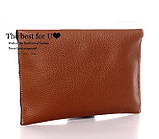 Клатч-конверт сумочка Vega dark Brown, фото 4