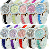 Годинник жіночий наручний Geneva Multicolor brown (коричневий), фото 2