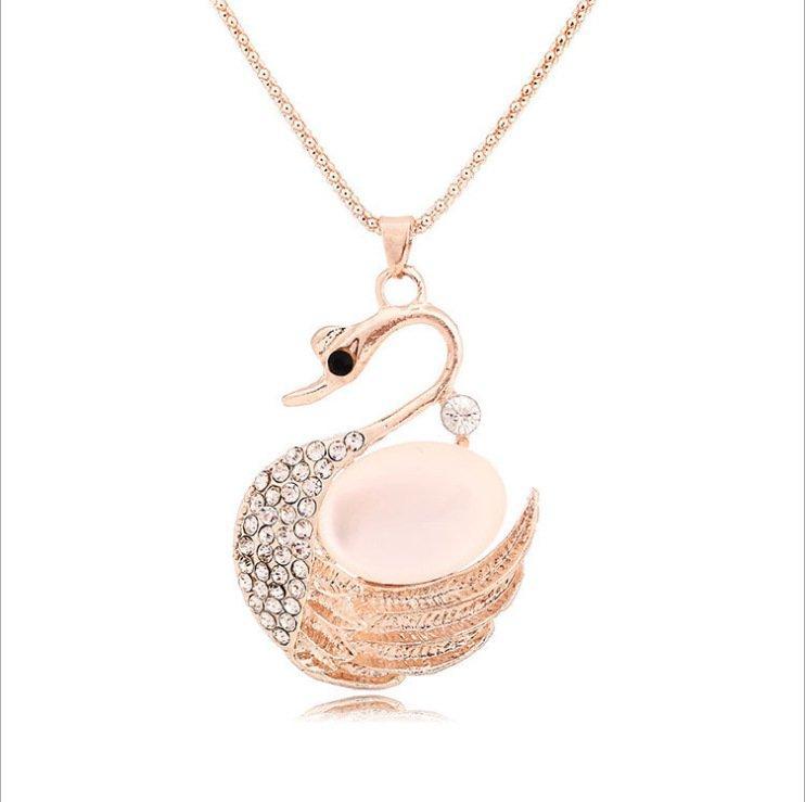 Підвіска жіноча Jasmine Swan pearl, фото 1