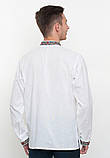Чоловіча вишита сорочка (вишиванка) біла, арт. 4206, фото 2