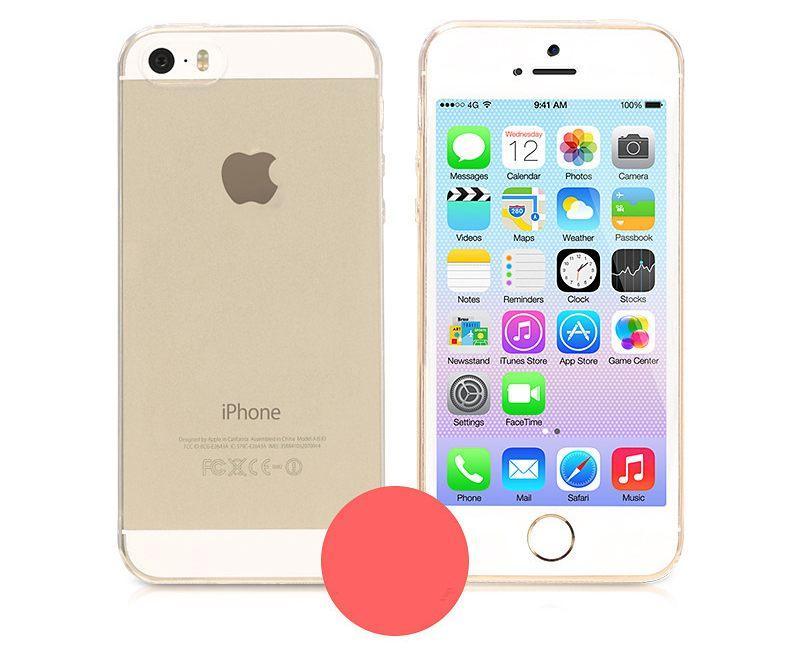 Чохол-накладка Smartcase TPU для iPhone 5/5S/5SE yellow