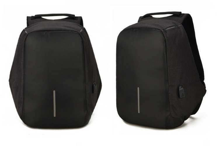 Рюкзак міський проти крадіжки Antithief Lite (Антивор) black