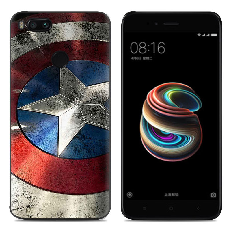 Чохол-накладка TPU Image Captain America для Xiaomi Mi 5X, фото 1