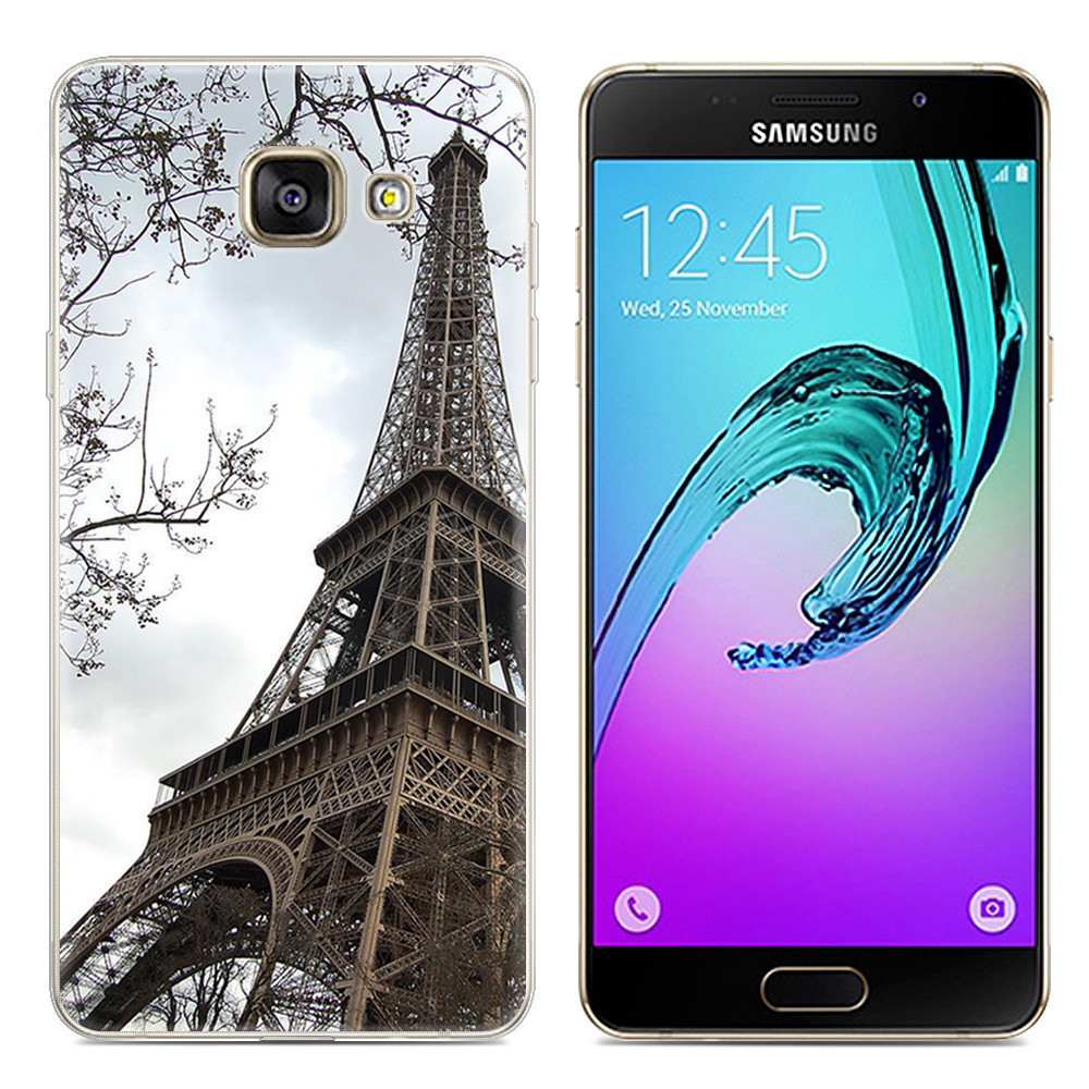 Чохол-накладка TPU Image Paris для Samsung Galaxy A7 2017/A720