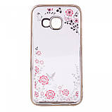 Чохол силіконовий TPU Glaze gold для Samsung Galaxy A7 2016/A710, фото 2