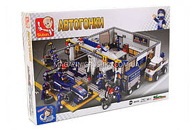 Конструктор «автоперегони» гараж M38-B0356