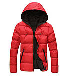 Чоловіча тонка спортивна куртка з капюшоном весна-осінь, фото 6