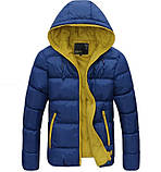 Чоловіча тонка спортивна куртка з капюшоном весна-осінь, фото 7