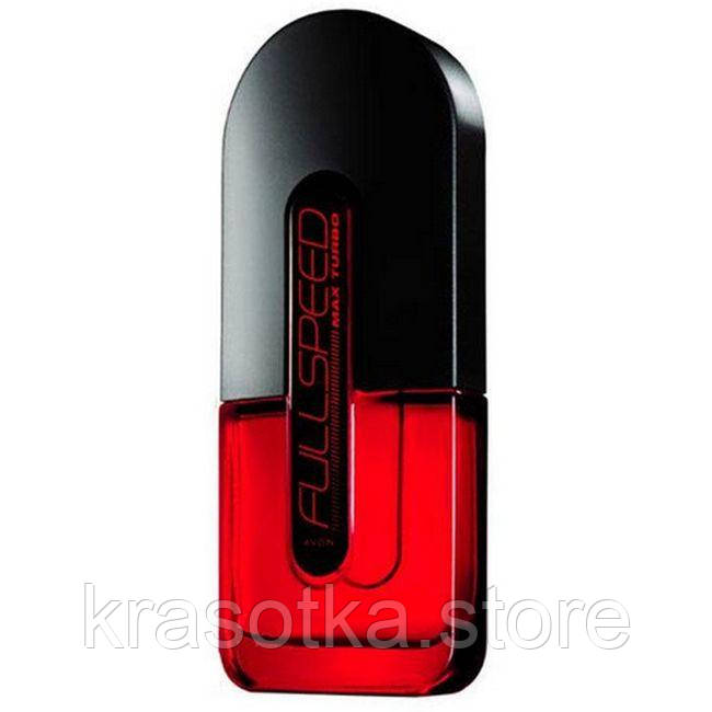 41908 Avon. Туалетна вода для чоловіків Avon Full Speed Max Turbo, 75 мл. Фул Спід Макс Тубро Ейвон 41908.