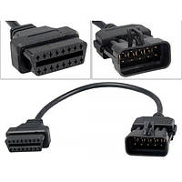 Кабель перехідник Opel 10 Pin OBDII , ЯКІСТЬ 100%