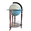 Глобус бар підлоговий Zoffoli, Італія Да Вінчі (Biue dust), h-90см, d -40см (248-0002), фото 2