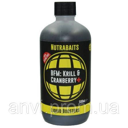 Ліквід Nutrabaits для підгодовування Liquid Boosters Krill & Cranberry + (500 мл)