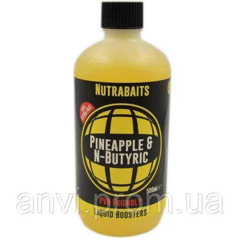 Ліквід Nutrabaits для підгодовування Liquid Boosters Pineapple & N-Butyric (500 мл)