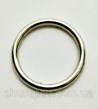 Кільце для бретелей 20 мм метал нікель (1000 шт./пач.)