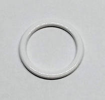 Кільце для бретелей 10 мм пластик біле (1000 шт./пач.)