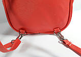 Дитячий рюкзак - сумка "Стильні дівчиська" колір корал, фото 3