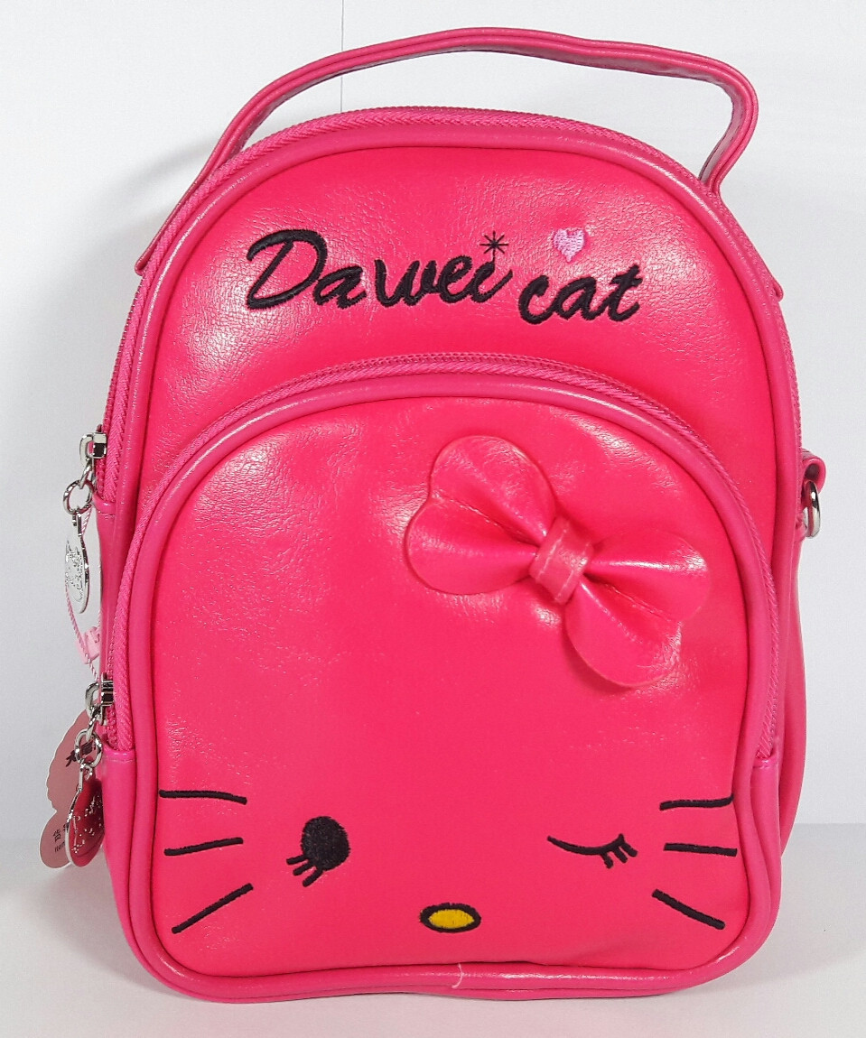 Рюкзак-сумка дитячий "Кішка" для дівчинки