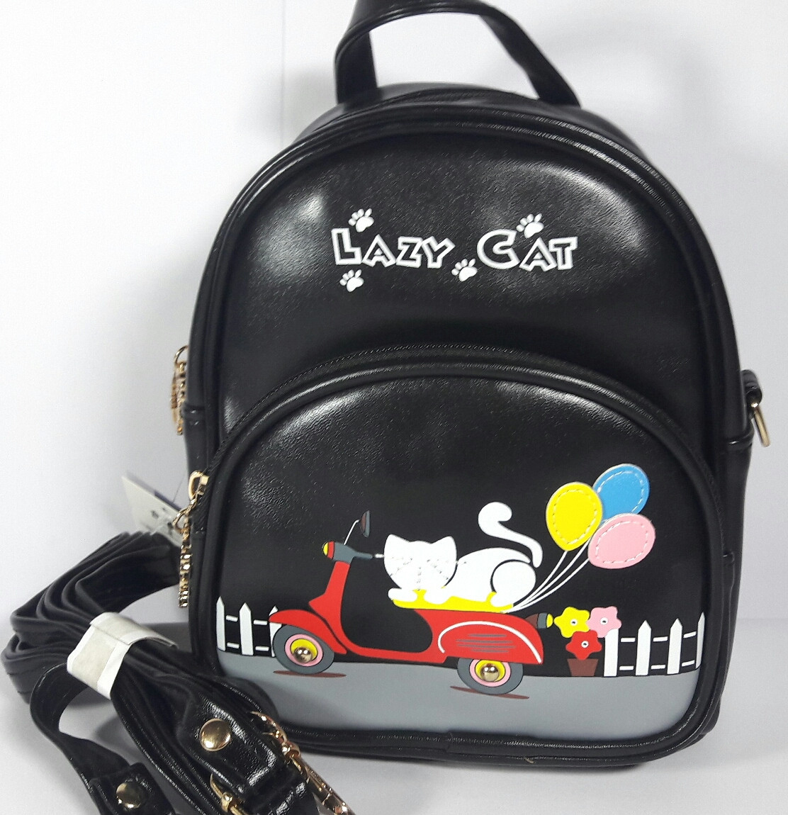 Рюкзак - сумка дитячий "Lazy Cat" для дівчинки
