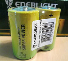 Батарейка ENERLIGHT SUPER Power D/R20 (2шт)