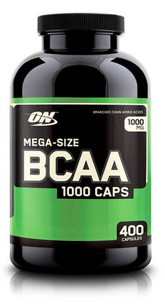 БЦАА Optimum Nutrition BCAA 1000 Caps - 400 капс., фото 1