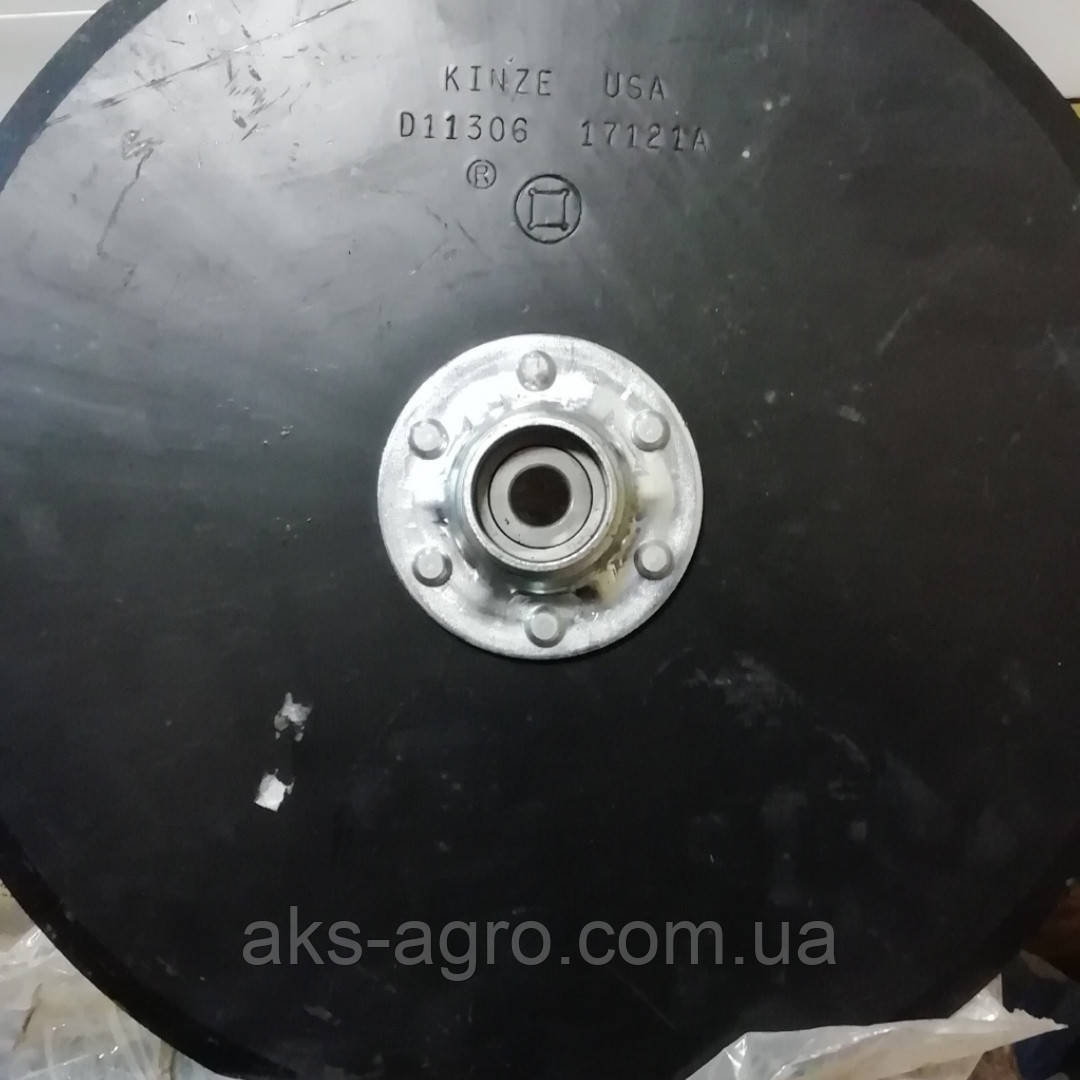 GA2013 GA8324 D11306 ДИСК СОШНИКА В ЗБІРІ KINZE