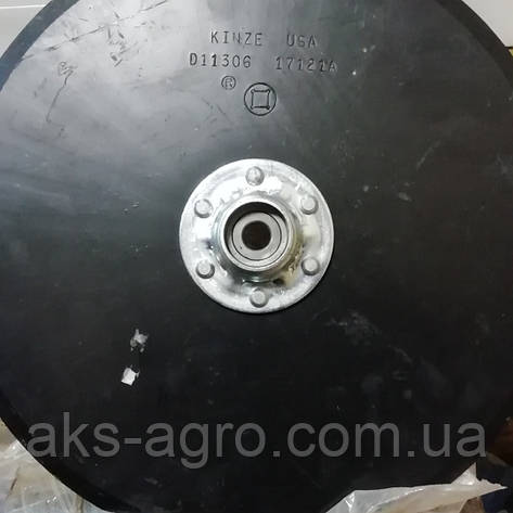 GA2013 GA8324 D11306 ДИСК СОШНИКА В ЗБІРІ KINZE, фото 1