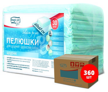 Пелюшки щоденні Magic Pet 60*60 см (360 шт.)