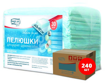 Пелюшки щоденні Magic Pet 60*90 см (30 шт.)