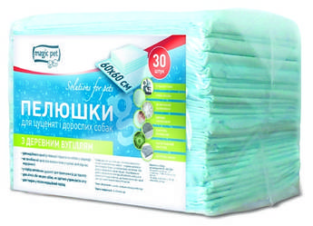 Пелюшки для собак і кішок Magic Pet 60*60 см (30 шт)