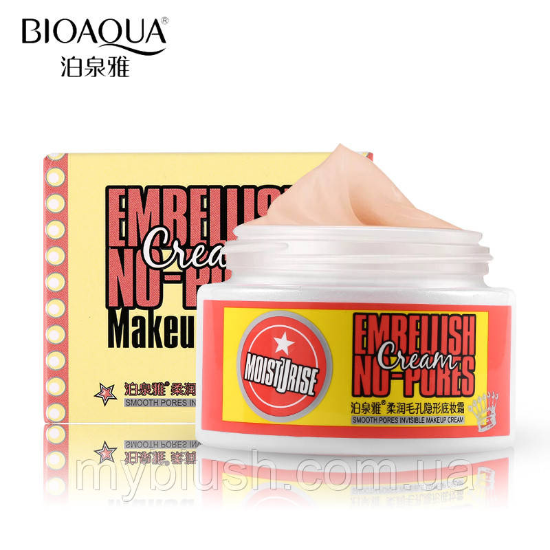 Основа під макіяж Bioaqua Embellish No-pores Cream, що приховує пори 50 g