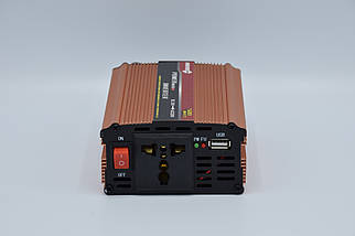 Автомобільний інвертор Powerone+ 24-220V / 500W автомобільний перетворювач Powerone+ 24-220V / 500W, фото 6