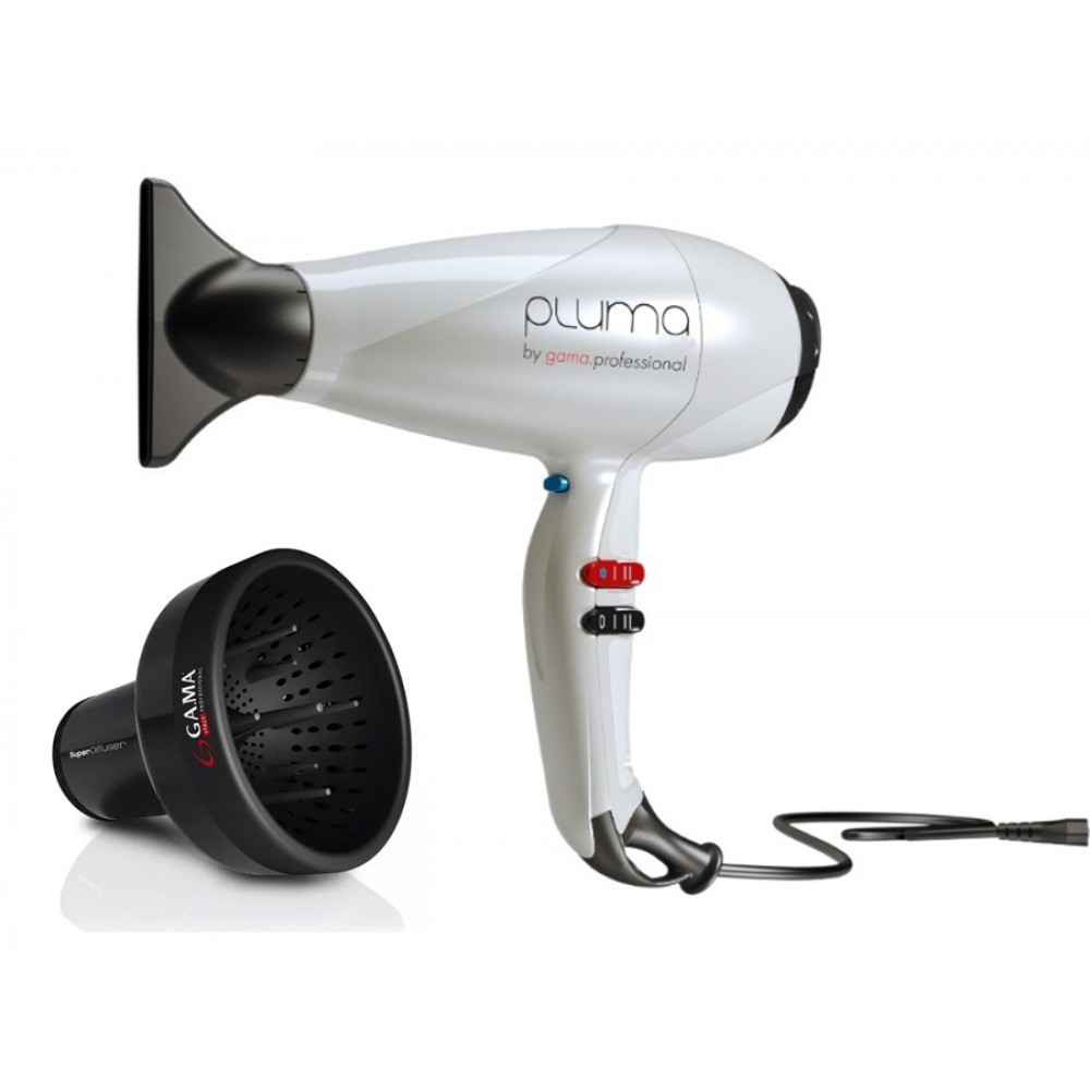 SH1904/Фен GA.MA PLUMA COMPACT WHITE 2400 W(A11.COMPACT.SEBN)