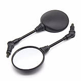 Дзеркала універсальні великі круглі складані (діаметр — 11.5 см, різь — 10 мм), фото 3