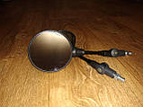 Дзеркала універсальні великі круглі складані (діаметр — 11.5 см, різь — 10 мм), фото 2