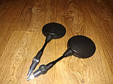 Дзеркала універсальні великі круглі складані (діаметр — 11.5 см, різь — 10 мм), фото 4