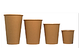 Стакан паперовий одношаровий CRAFT 350 мл. 50 шт., фото 2