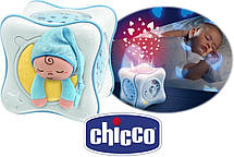 Нічник-проектор дитячий Веселка Chicco 24302 блакитний, фото 3