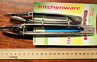 Набір щипців кухонних універсальних 2 шт.: 180 мм+220 мм.Цина за паковання.