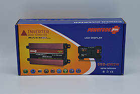 Автомобільний інвертор Powerone+ 12-220V / 2000W автомобільний перетворювач Powerone+ 12-220V / 2000W