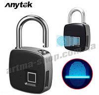 Биометрический замок навесной Anytek P3 IP65 (Smart Keyless Fingerprint Lock)