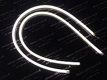 45 см Гнучкі Денні Ходові вогні Білі/Flexible DRL White, фото 3